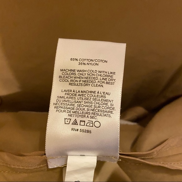 Express Double Button Trench Coat Size Small - Picture 7 of 7